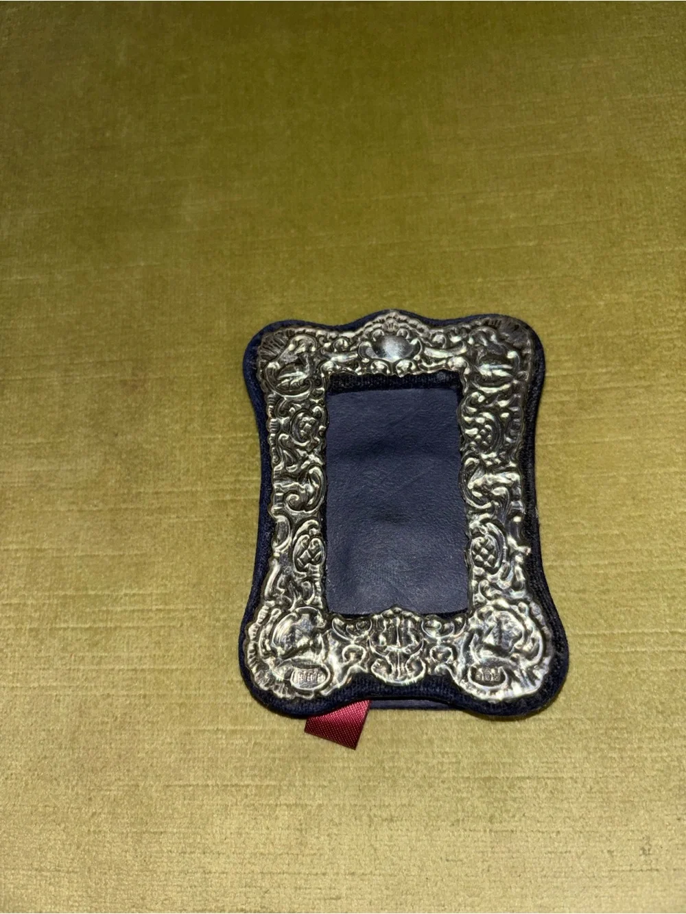 VINTAGE RBB MINIATURE 2.75”X 4” STERLING SILVER PICTURE FRAME